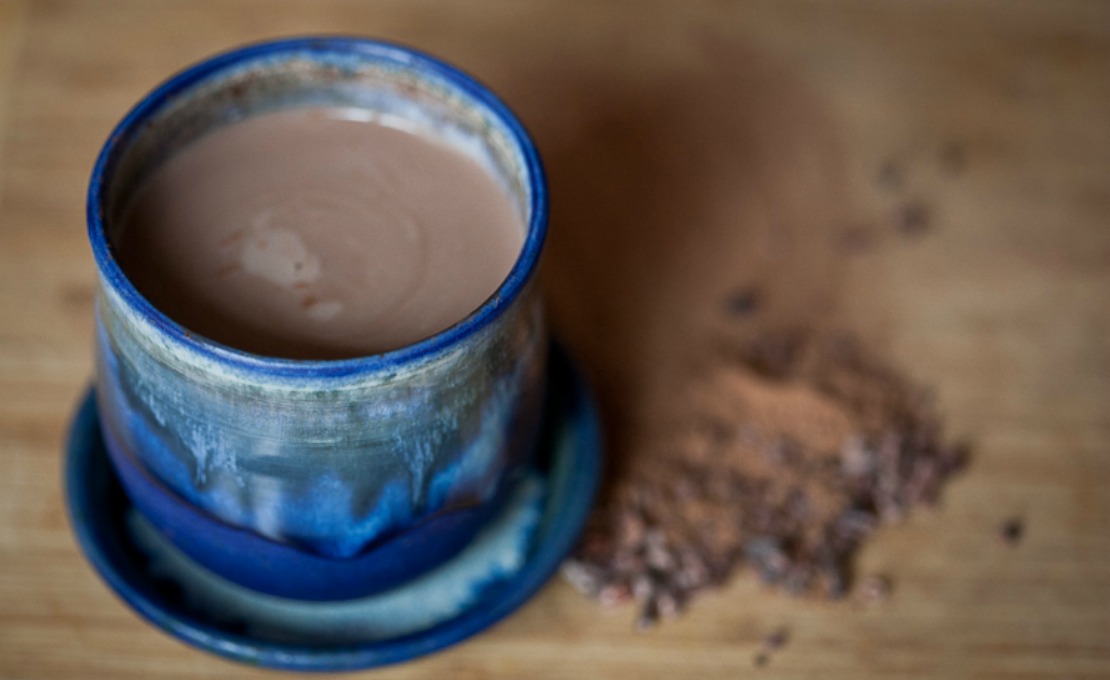 Rozkoszuj się słodyczami gorącym kakao z prawdziwą miętą pieprzową
