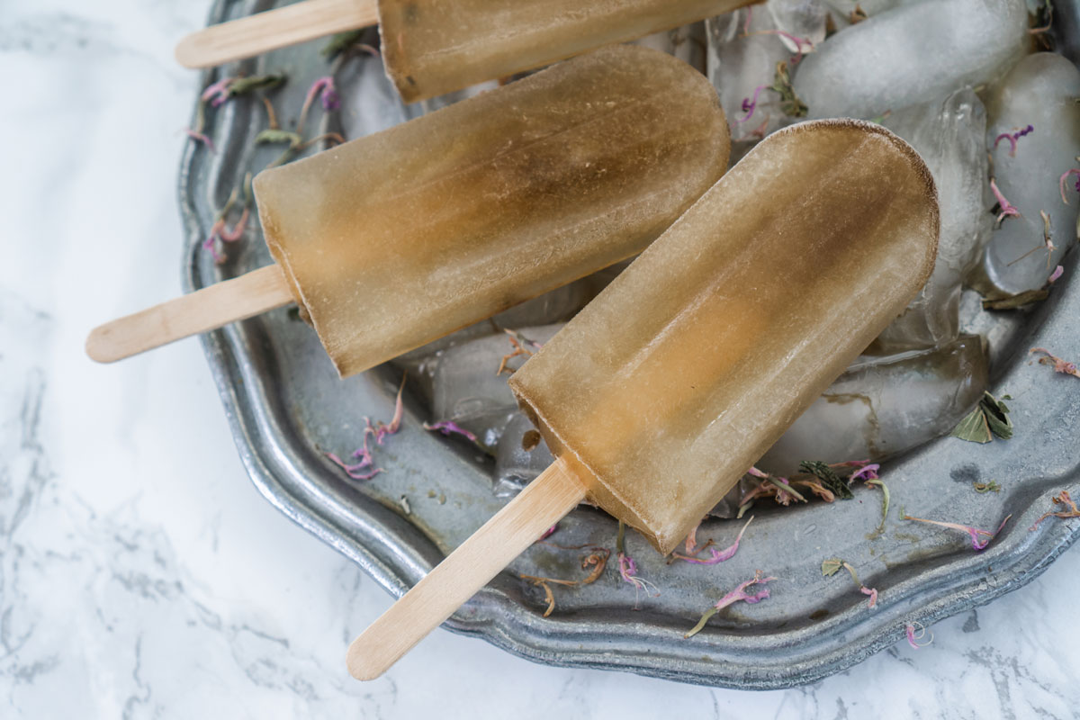 Refreshing Monarda-Mit Ice Pops Recipe